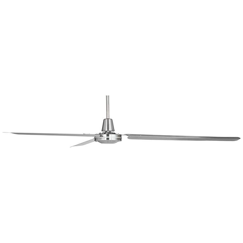 Image 6 72" Casa Velocity Nickel Damp Large Modern Fan with Wall Control more views
