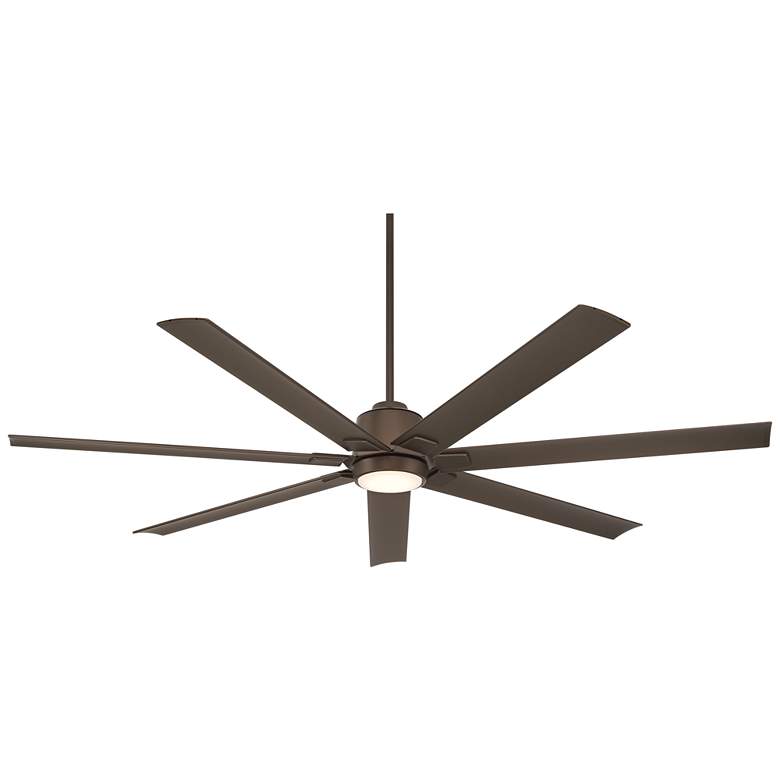 Image 2 72" Casa Vieja Airbender Emperial Bronze LED Ceiling Fan with Remote