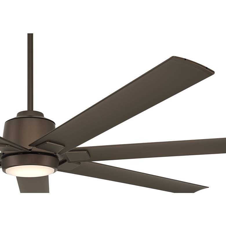 Image 5 72" Casa Vieja Airbender Emperial Bronze LED Ceiling Fan with Remote more views