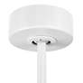 7_72" Casa Vieja Airbender Matte White LED Ceiling Fan with Remote more views