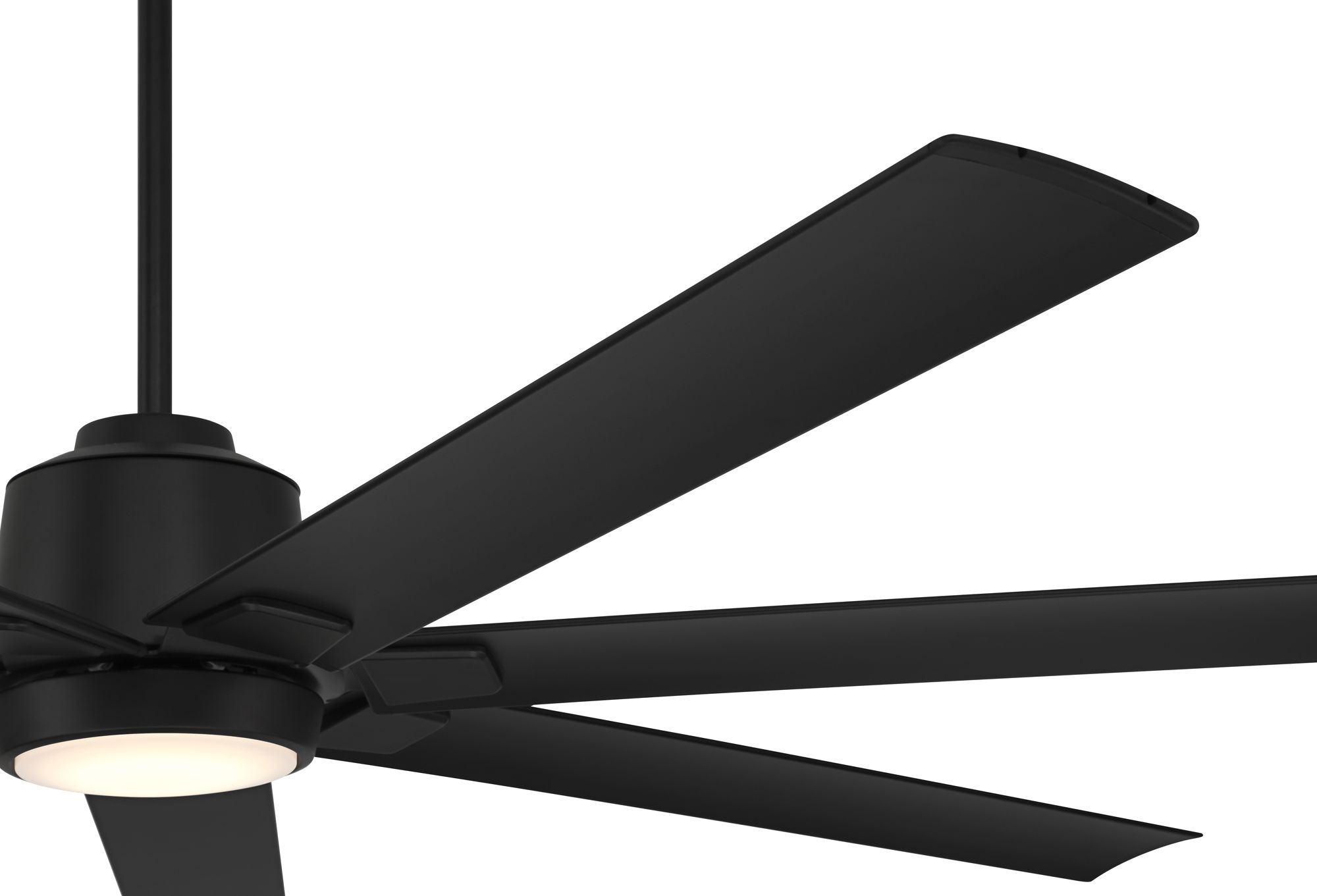 Image 5 72" Casa Vieja Airbender Ultra Airflow Matte Black LED Ceiling Fan more views
