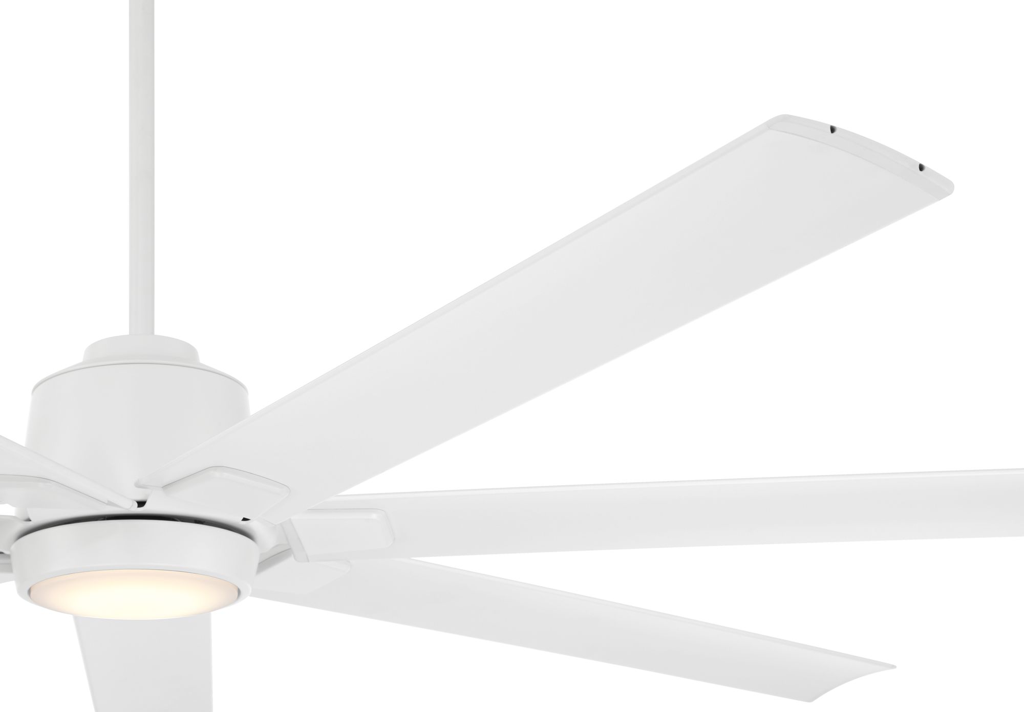 Image 5 72" Casa Vieja Airbender Ultra Airflow Matte White LED Ceiling Fan more views
