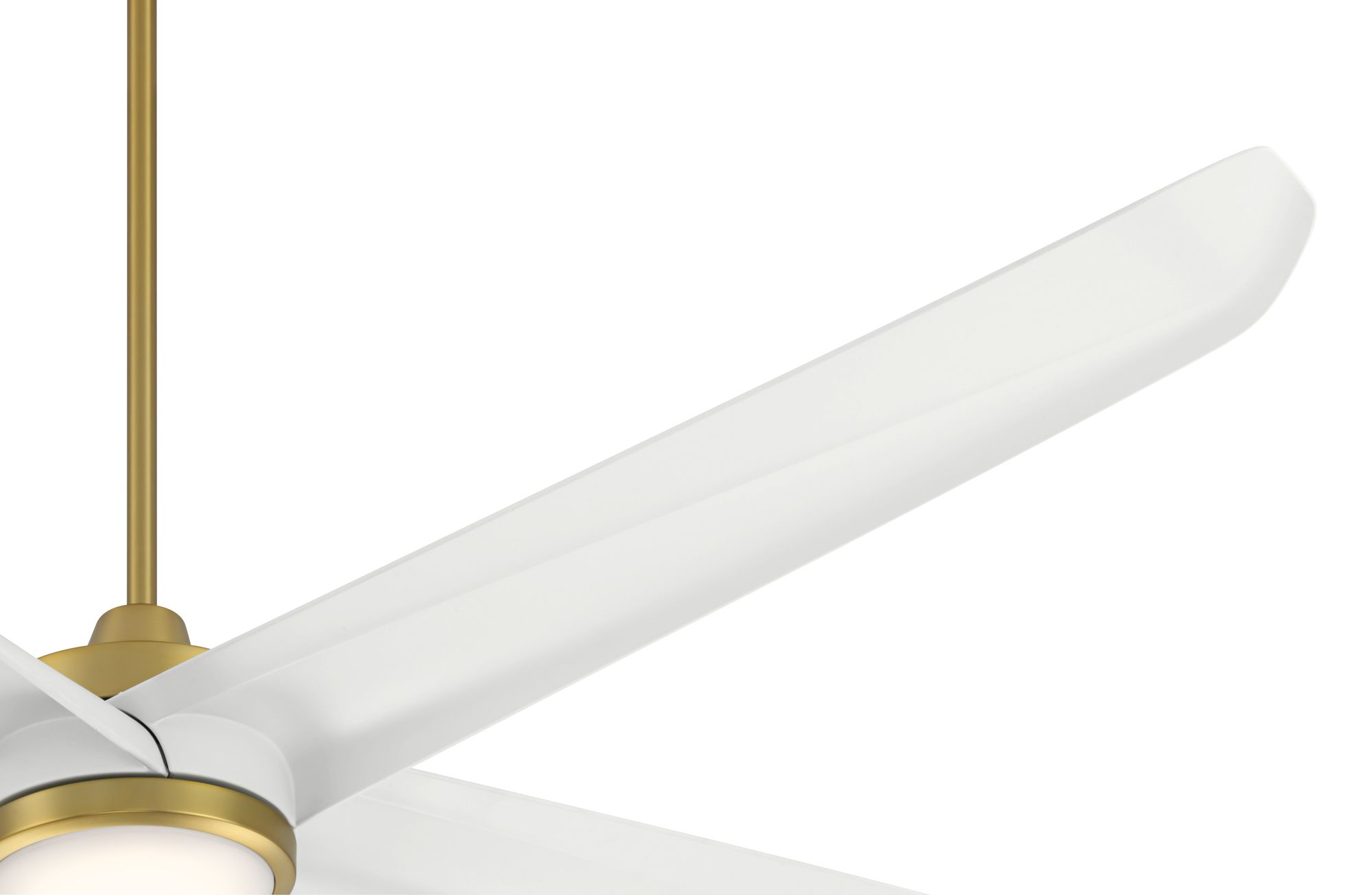 Image 6 72" Casa Vieja Forma Brass and White LED Indoor/Outdoor Ceiling Fan more views