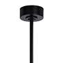 4_72" Casa Vieja Lomar Matte Black Damp LED Ceiling Fan with Remote more views