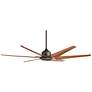 6_72" Casa Vieja Power Hawk Bronze Damp Outdoor Ceiling Fan with Remote more views