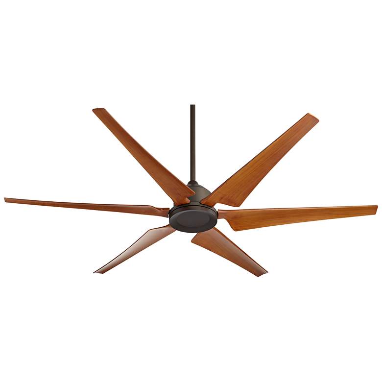 Image 7 72" Casa Vieja Power Hawk Bronze Damp Outdoor Ceiling Fan with Remote more views