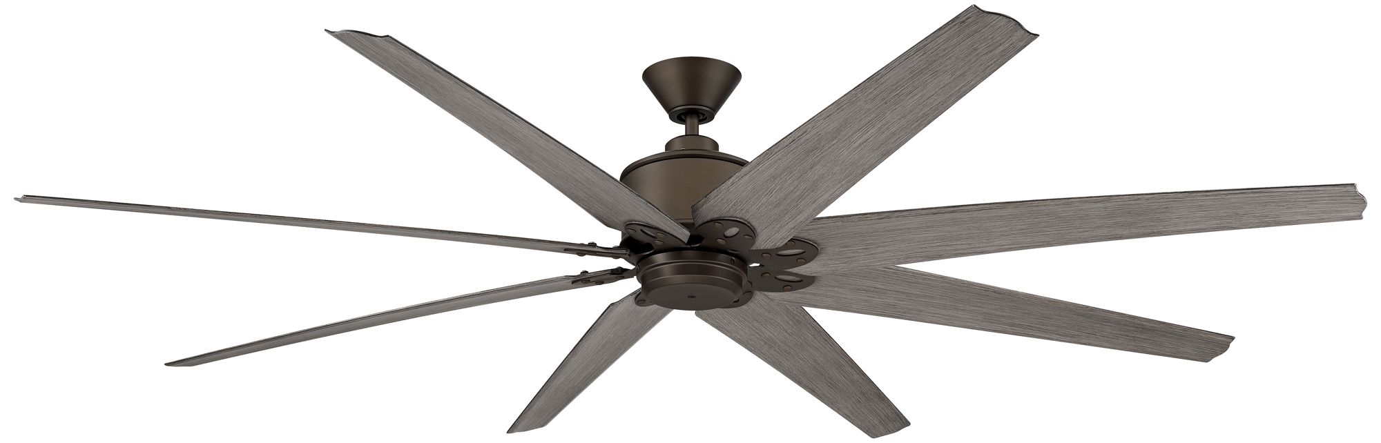 72" Casa Vieja Predator Emperial Bronze Outdoor Ceiling Fan w/Remote