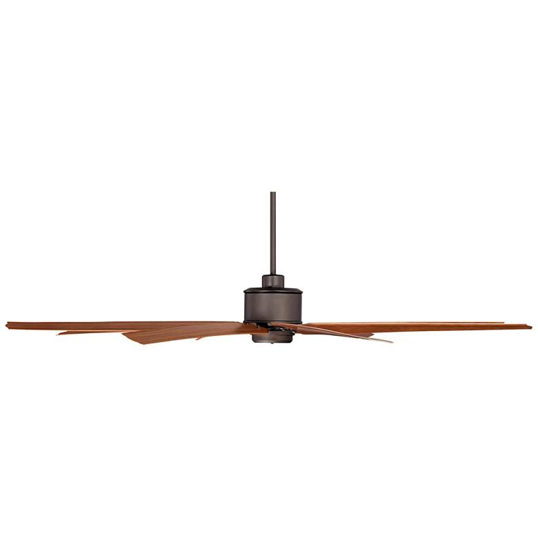 Image 7 72" Casa Vieja Predator English Bronze Outdoor Ceiling Fan with Remote more views