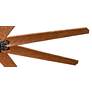 72" Casa Vieja Predator English Bronze Outdoor Ceiling Fan with Remote in scene