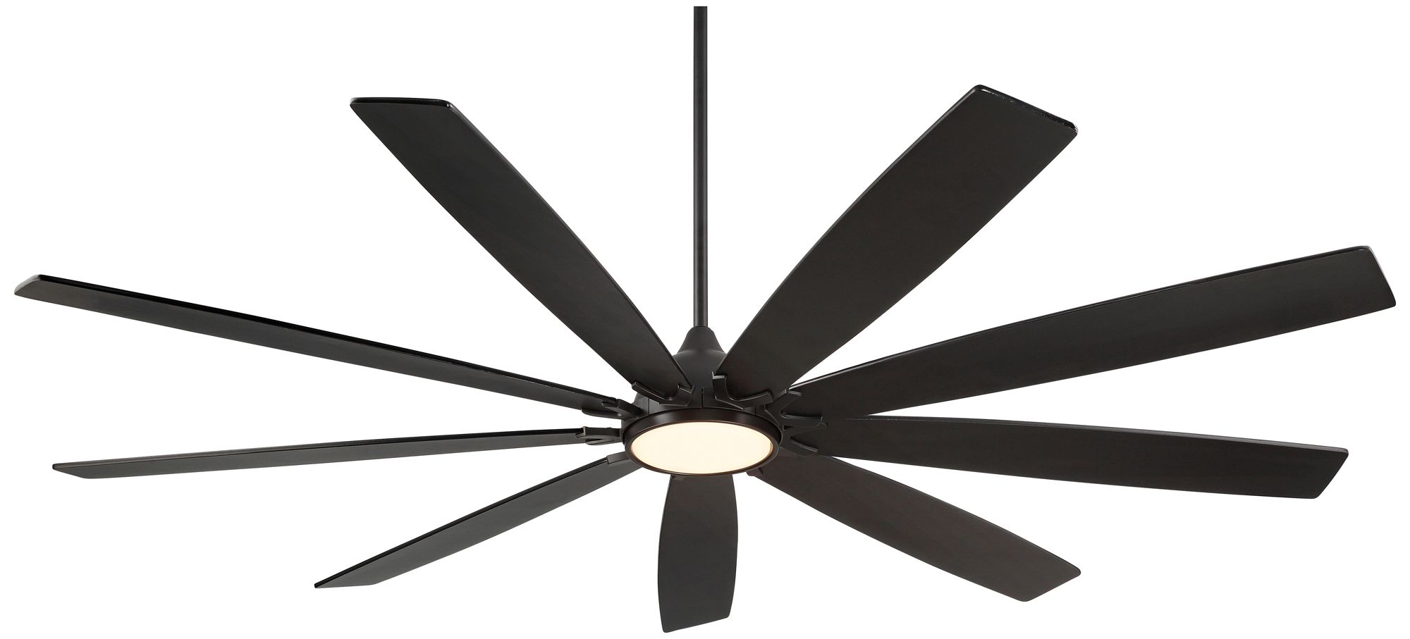 Image 7 72" Casa Vieja Tahoe Breeze Black LED Reversible Blade Damp Fan more views