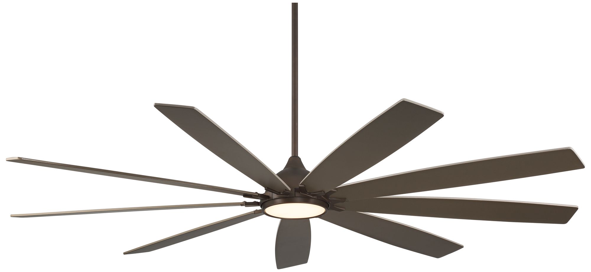 72" Casa Vieja Tahoe Breeze Bronze LED Outdoor Ceiling Fan with Remote