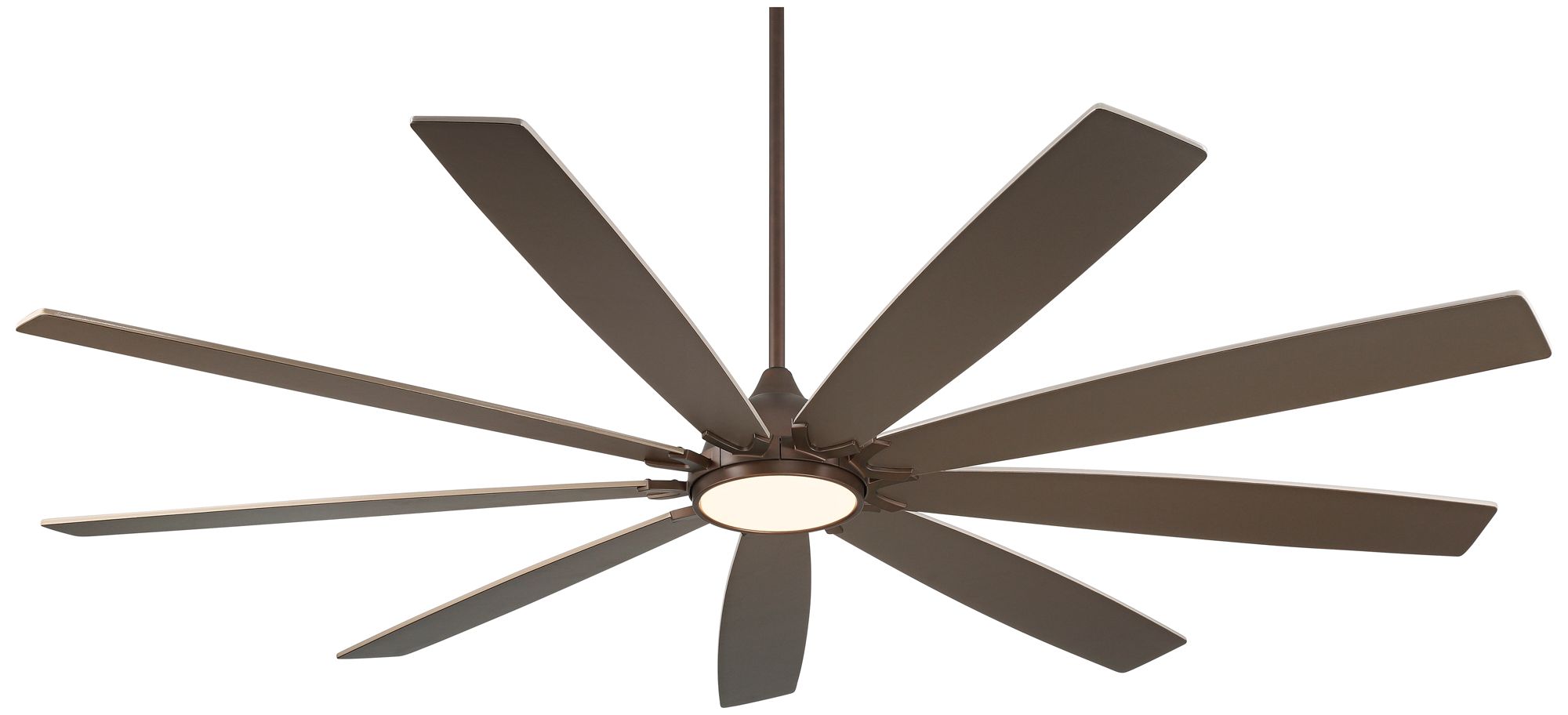 72" Casa Vieja Tahoe Breeze Bronze LED Outdoor Ceiling Fan with Remote