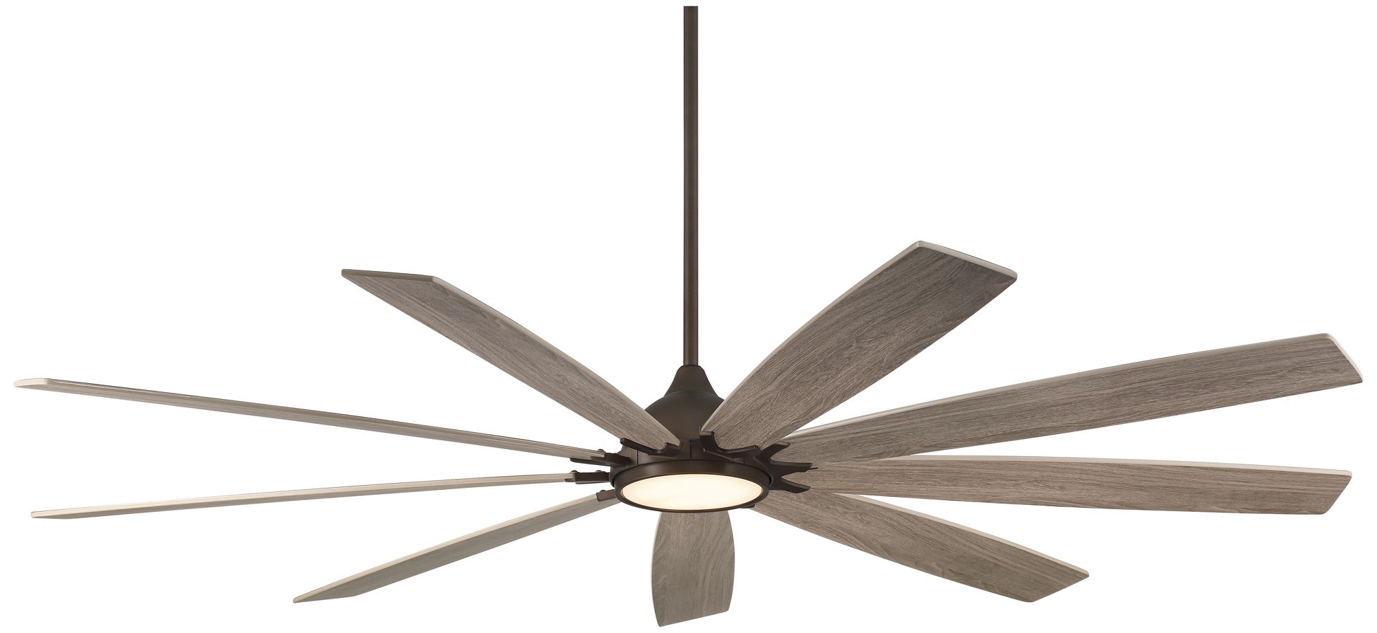 Image 2 72" Casa Vieja Tahoe Breeze Bronze LED Outdoor Reversible Blade Fan