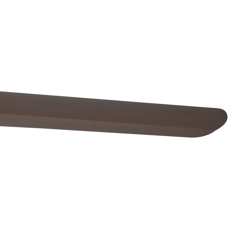 Image 4 72" Casa Vieja Velocity Bronze Damp Large Modern Fan with Wall Control more views