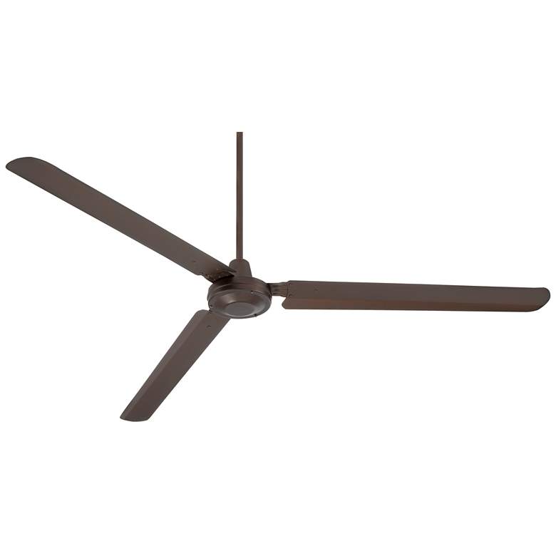 Image 6 72" Casa Vieja Velocity Bronze Damp Large Modern Fan with Wall Control more views