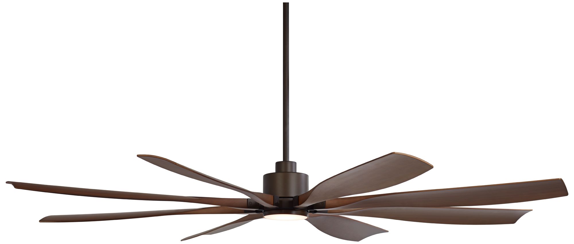 Image 7 72" Casa Vieja Vortex Bronze and Barnwood LED Ceiling Fan with Remote more views