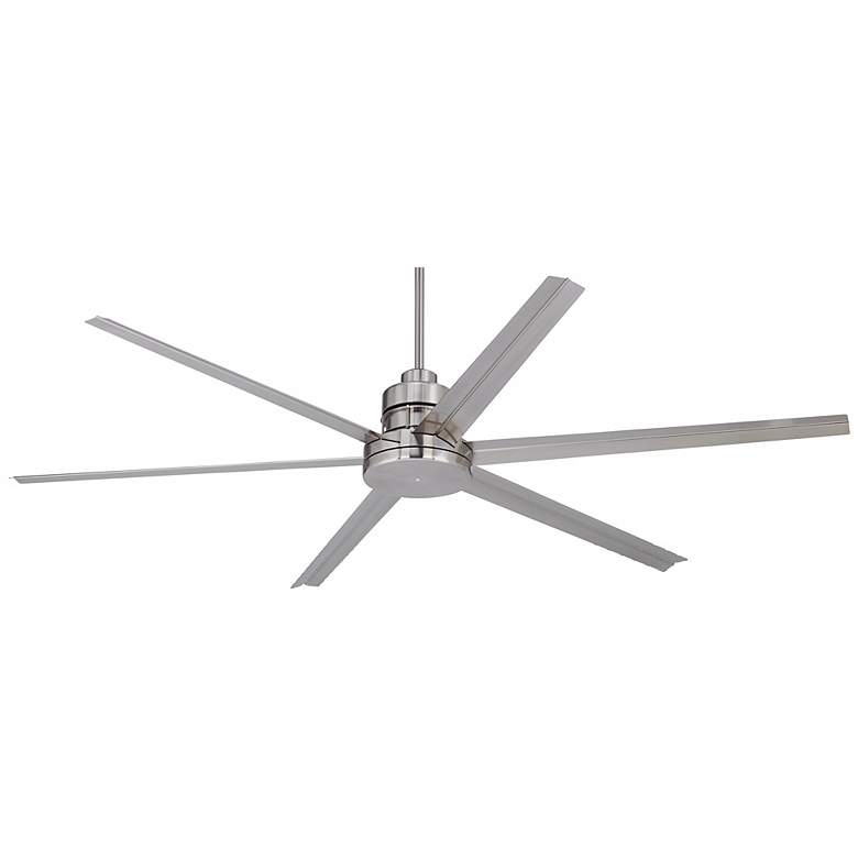 Image 4 72" Craftmade Mondo Brushed Nickel Large Ceiling Fan with Remote more views