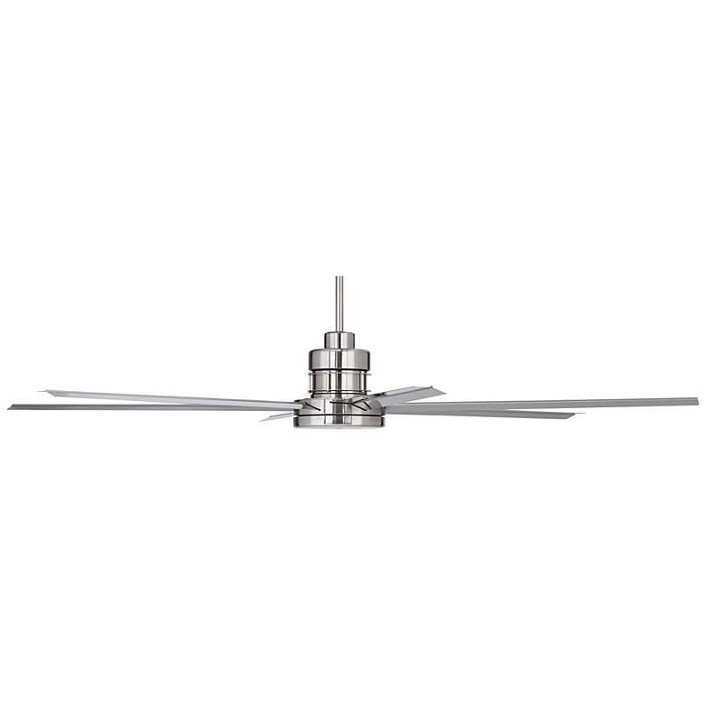 Image 5 72" Craftmade Mondo Brushed Nickel Large Ceiling Fan with Remote more views