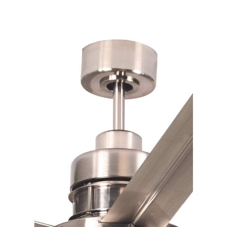 Image 6 72" Craftmade Mondo Brushed Nickel Large Ceiling Fan with Remote more views