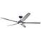 72" Dorian Eco Graphite - Timber Gray LED Ceiling Fan