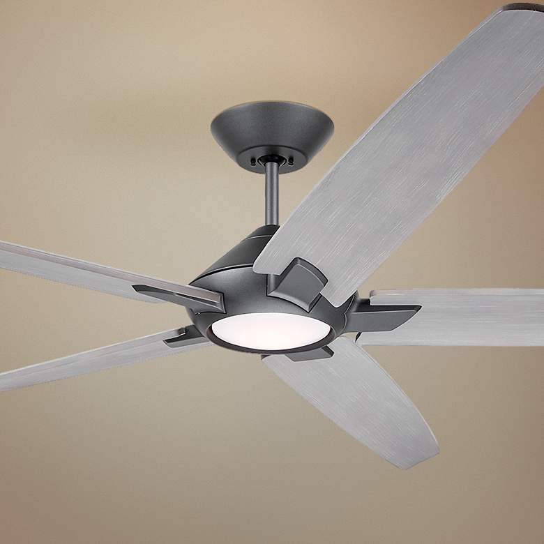 Image 1 72 inch Dorian Eco Graphite - Timber Gray LED Ceiling Fan