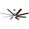 72" Emerson Aira Eco Brushed Steel LED Ceiling Fan
