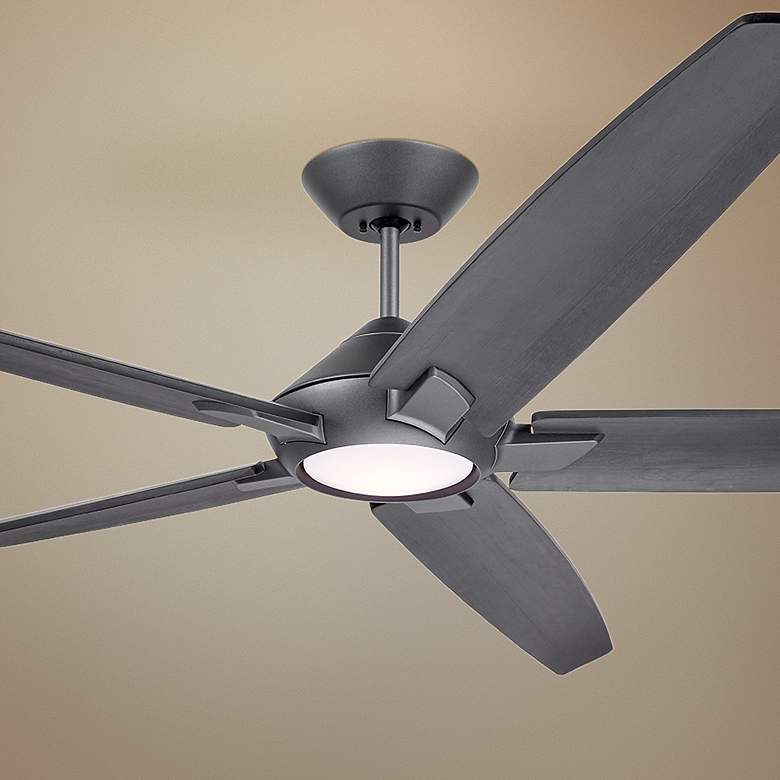 Image 1 72 inch Emerson Dorian Eco Graphite- Charcoal LED Ceiling Fan