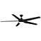 72" Fanimation Subtle Dark Bronze LED Damp Ceiling Fan