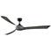 72" Fanimation Wrap Matte Greige Damp Smart Ceiling Fan