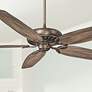 72" Great Room Bronze Traditional Large Ceiling Fan with Wall Control