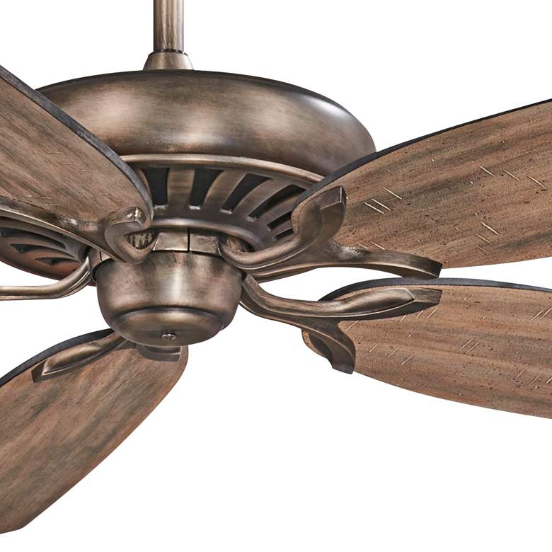 Image 3 72" Great Room Bronze Traditional Large Ceiling Fan with Wall Control more views