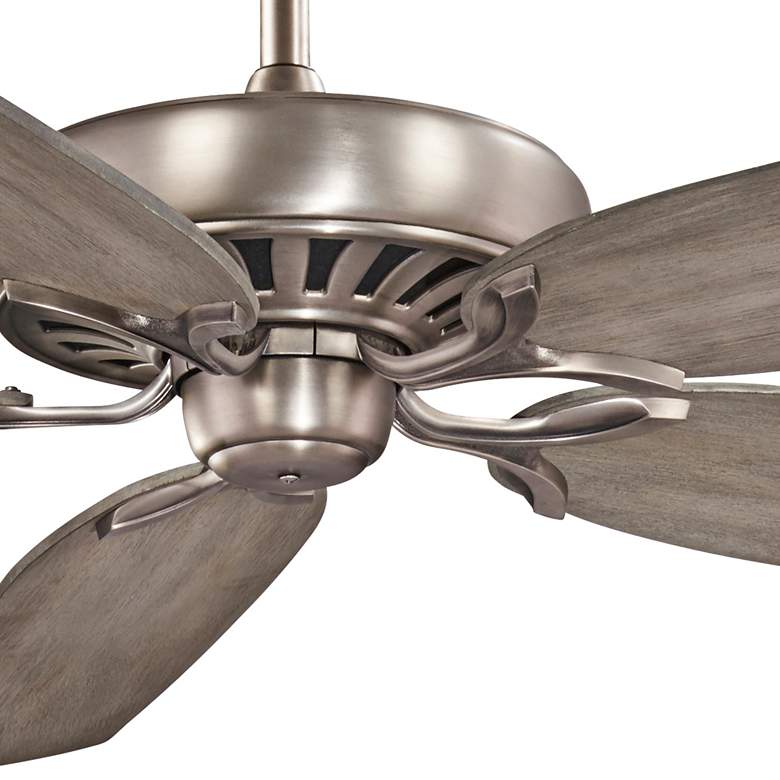 72&quot; Great Room Traditional Burnished Nickel Fan with Wall Control more views