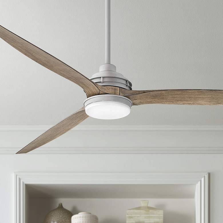 Image 1 72" Hinkley Artiste Graphite LED Wet-Rated Smart Ceiling Fan