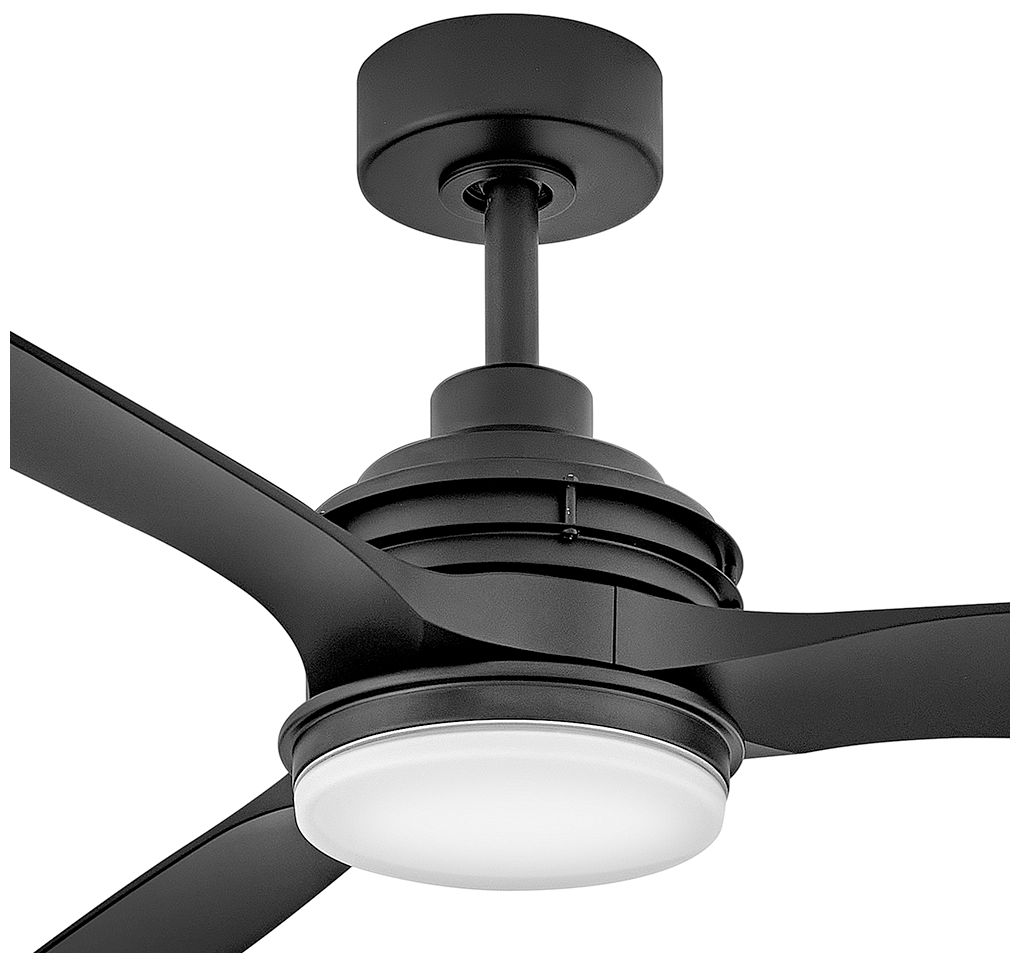 Image 2 72" Hinkley Artiste Matte Black LED Smart Ceiling Fan more views