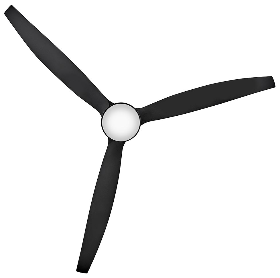Image 4 72" Hinkley Artiste Matte Black LED Smart Ceiling Fan more views