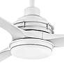 3_72" Hinkley Artiste Matte White LED Wet-Rated Large Smart Ceiling Fan more views