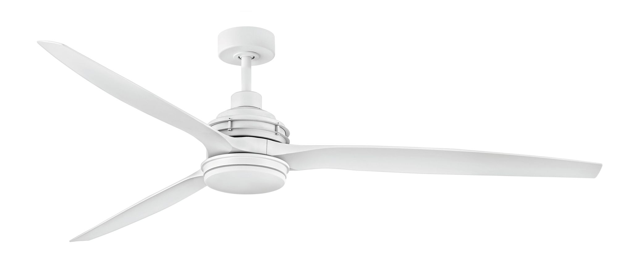 Image 5 72" Hinkley Artiste Matte White LED Wet-Rated Large Smart Ceiling Fan more views