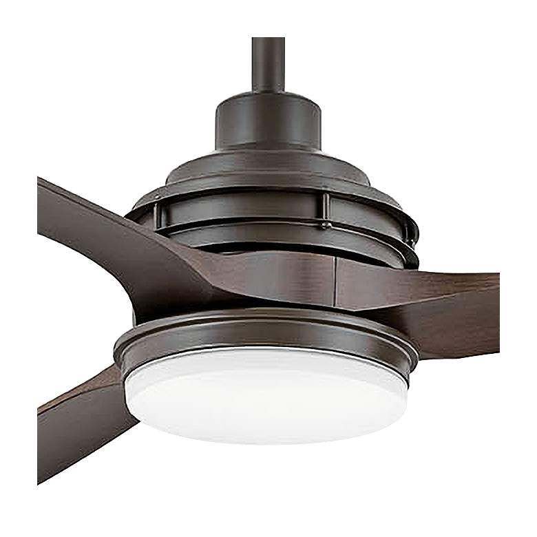 Image 3 72" Hinkley Artiste Metallic Matte Bronze LED Wet-Rated Smart Fan more views