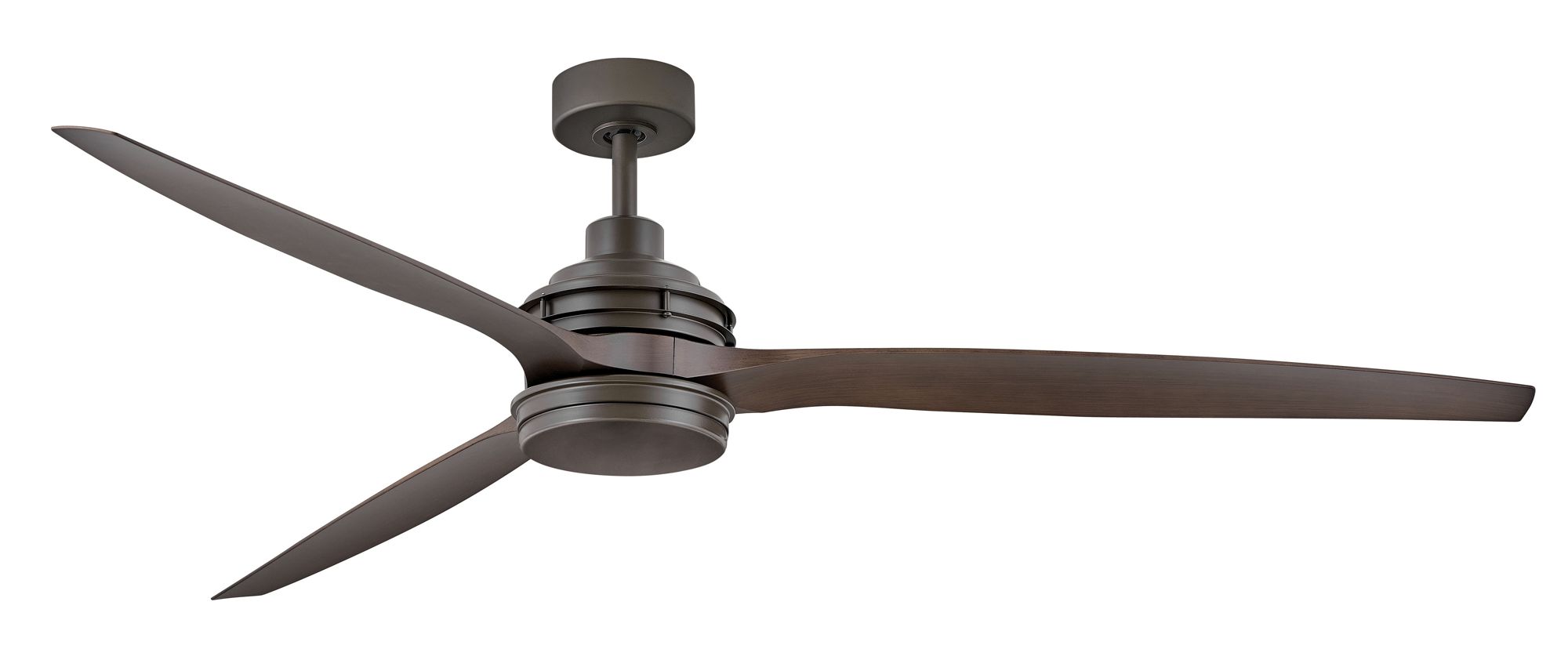 Image 5 72" Hinkley Artiste Metallic Matte Bronze LED Wet-Rated Smart Fan more views