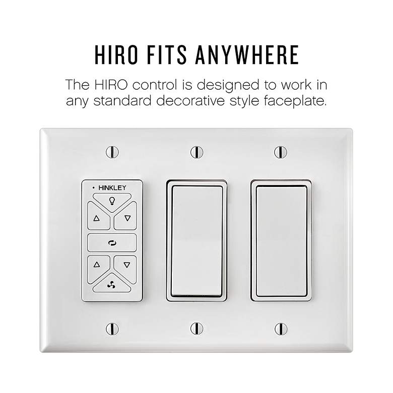 Image 7 72" Hinkley Hover Matte Black Wet-Rated LED Hugger Smart Ceiling Fan more views