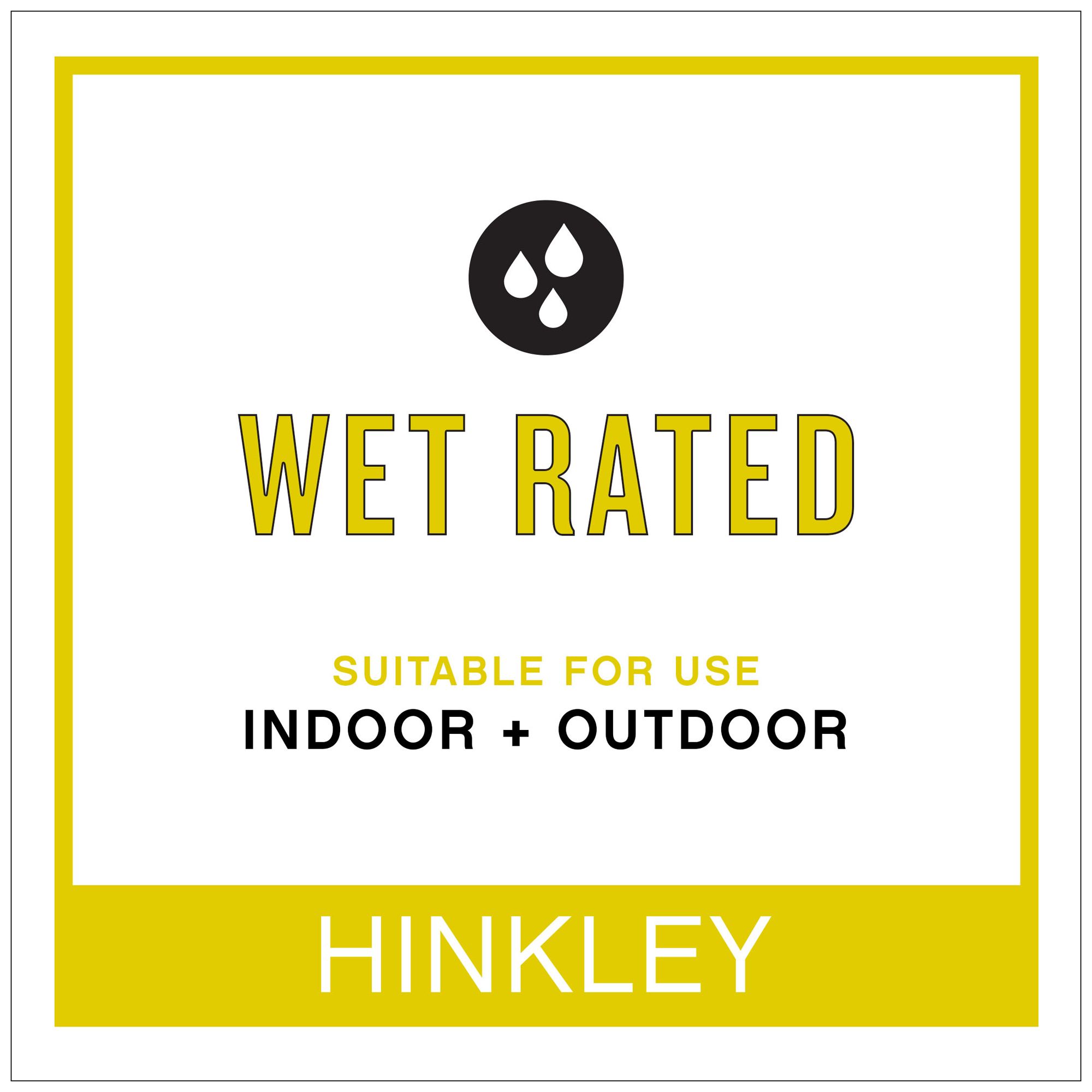 72" Hinkley Hover Matte Black Wet-Rated LED Hugger Smart Ceiling Fan