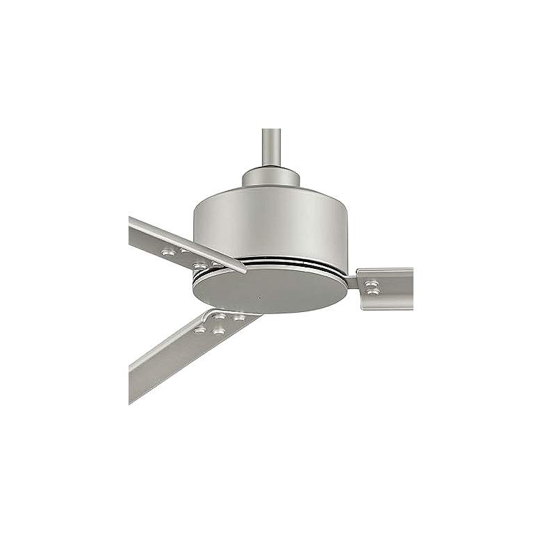 Image 3 72" Hinkley Indy Brushed Nickel Wet Rated Fan with Wall Control more views