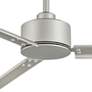 72" Hinkley Indy Brushed Nickel Wet Rated Fan with Wall Control