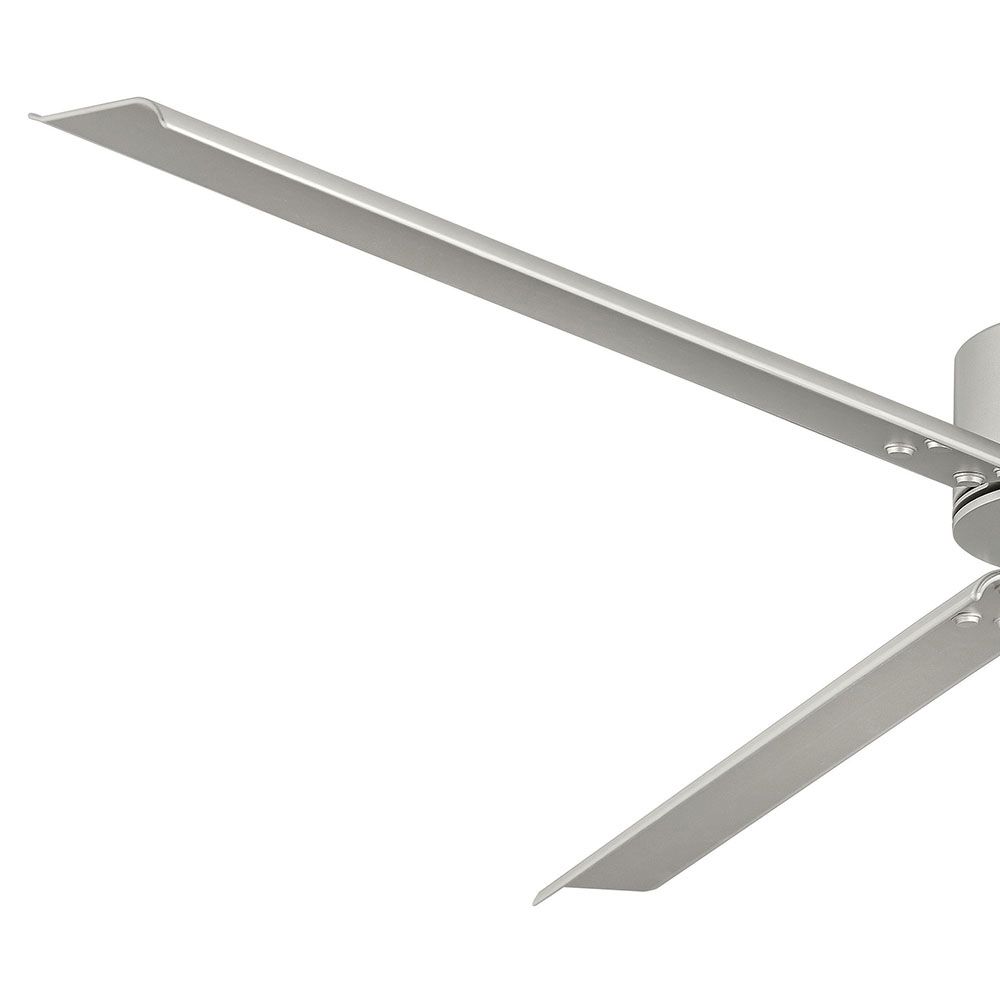 Image 7 72" Hinkley Indy Brushed Nickel Wet Rated Fan with Wall Control more views