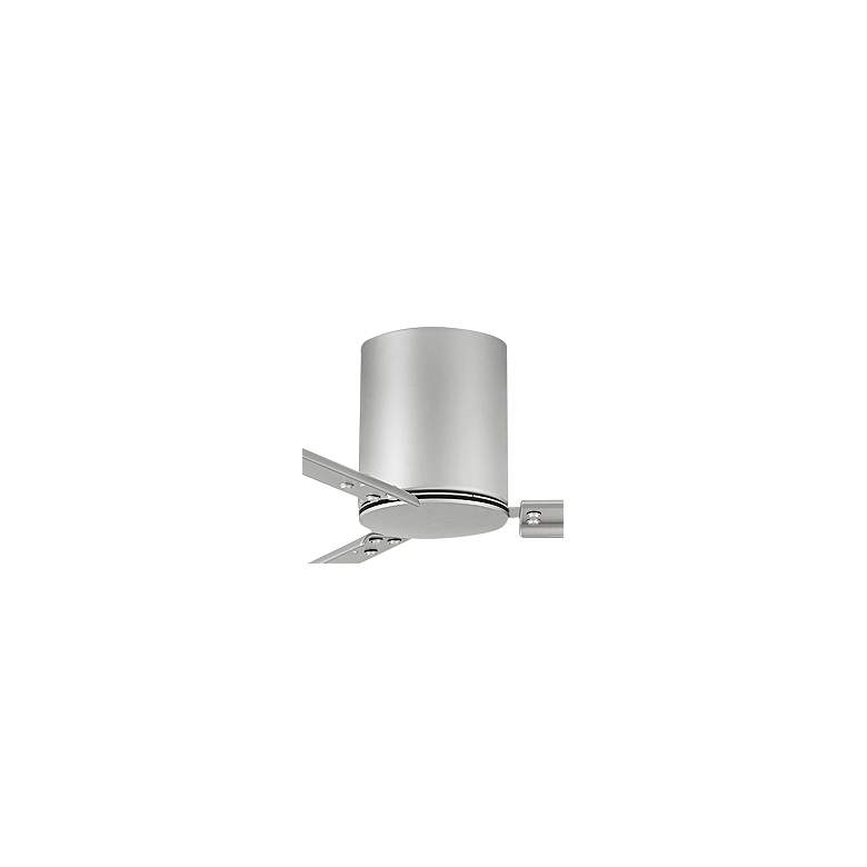 Image 2 72" Hinkley Indy Flush Brushed Nickel Hugger Smart Ceiling Fan more views