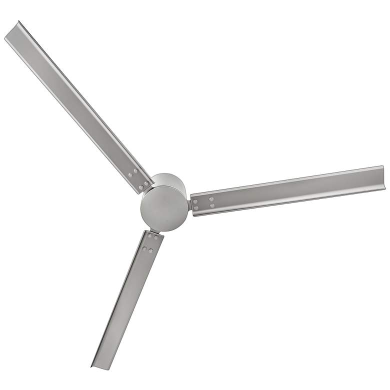 Image 4 72 inch Hinkley Indy Flush Brushed Nickel Hugger Smart Ceiling Fan more views