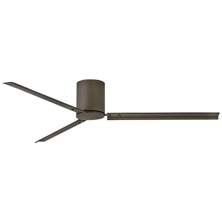 Image 1 72 inch Hinkley Indy Flush Metallic Matte Bronze Hugger Smart Ceiling Fan