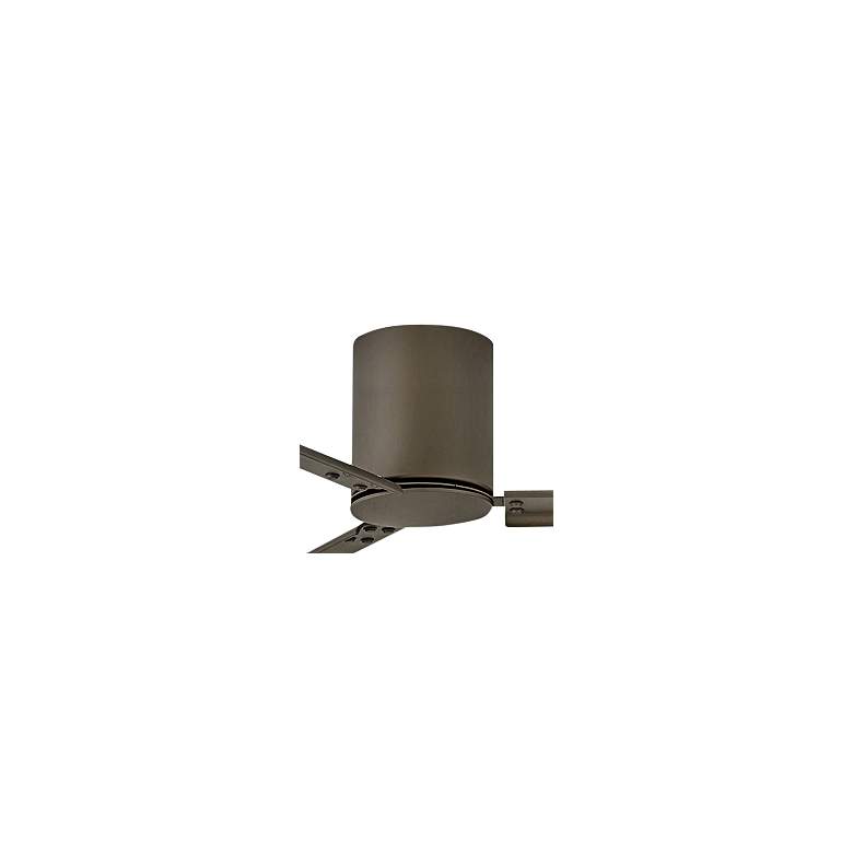 Image 2 72" Hinkley Indy Flush Metallic Matte Bronze Hugger Smart Ceiling Fan more views
