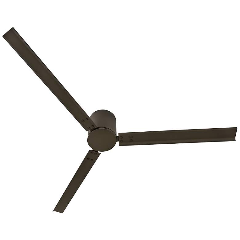 Image 3 72" Hinkley Indy Flush Metallic Matte Bronze Hugger Smart Ceiling Fan more views