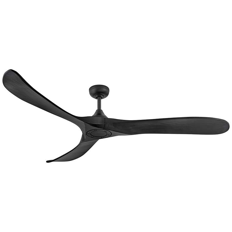 Image 4 72" Hinkley Swell Illuminated Black LED Smart Ceiling Fan more views